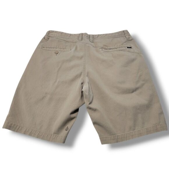 Volcom Shorts Size 34 W34"xL10" Men's Volcom Casual Shorts Chino Shorts Stretch - Picture 4 of 7